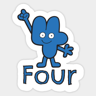 Four Sticker